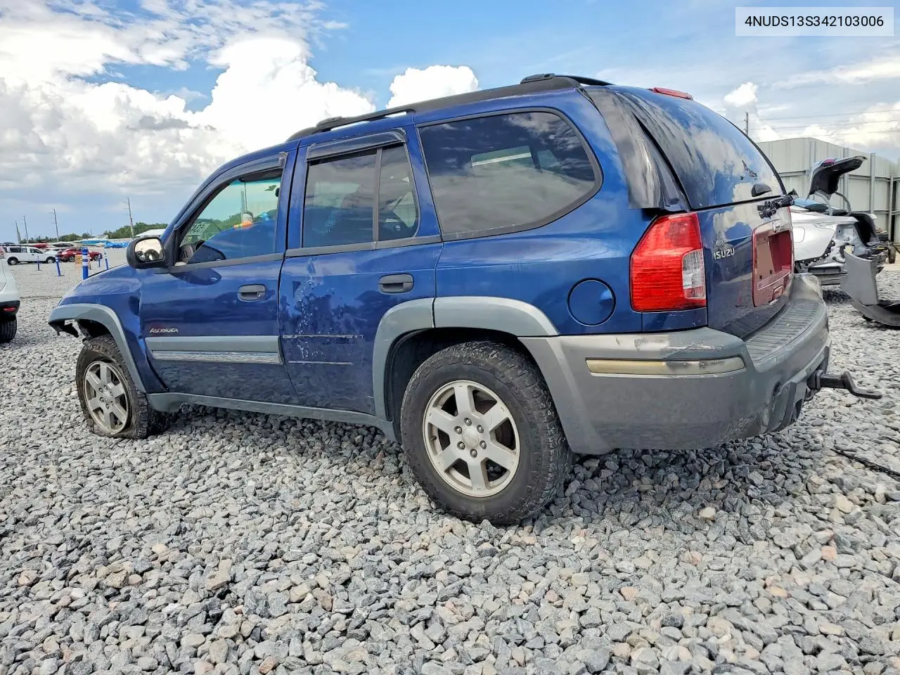 2004 Isuzu Ascender S/Ls/Limited VIN: 4NUDS13S342103006 Lot: 53429496