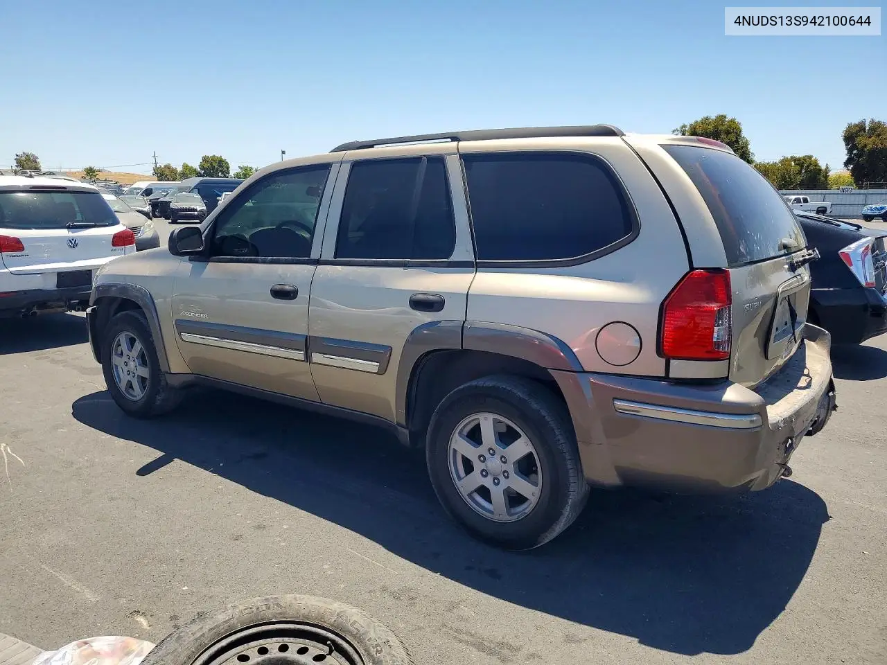 2004 Isuzu Ascender S VIN: 4NUDS13S942100644 Lot: 59186976