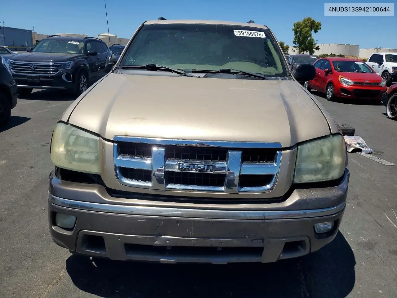 2004 Isuzu Ascender S VIN: 4NUDS13S942100644 Lot: 59186976