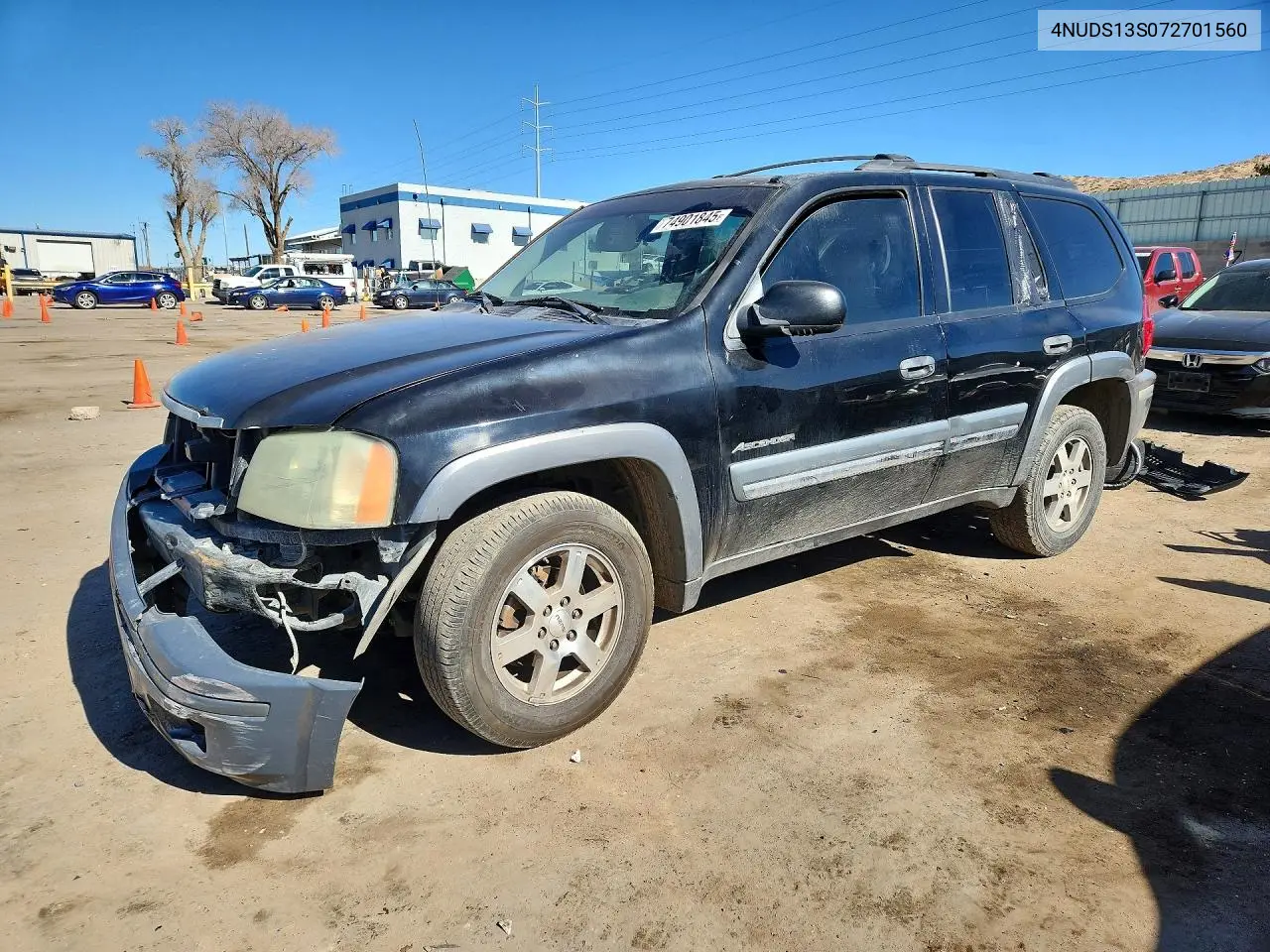 2007 Isuzu Ascender S VIN: 4NUDS13S072701560 Lot: 74901845