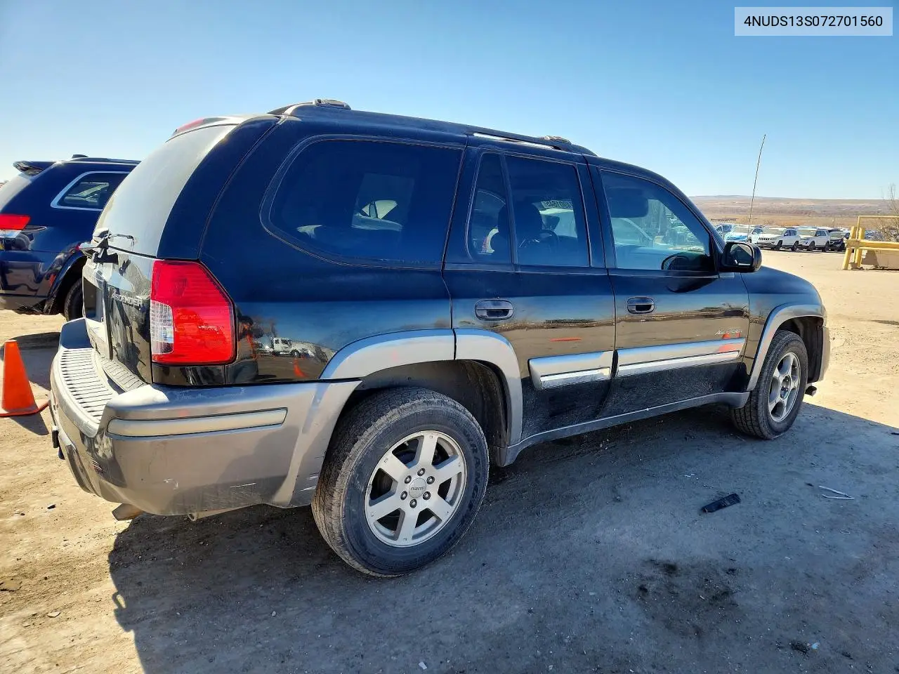 2007 Isuzu Ascender S VIN: 4NUDS13S072701560 Lot: 74901845