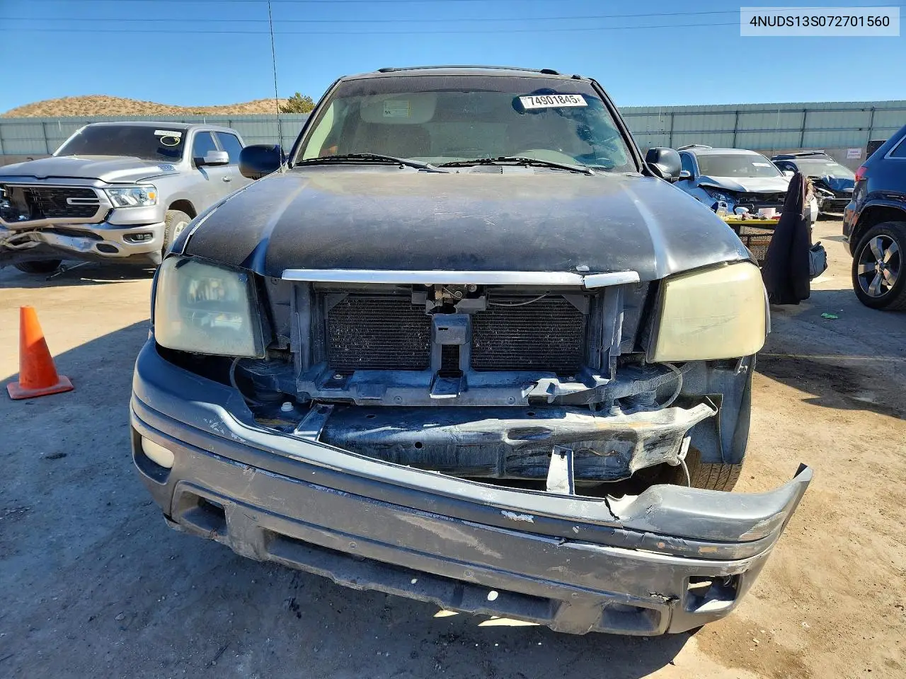 2007 Isuzu Ascender S VIN: 4NUDS13S072701560 Lot: 74901845