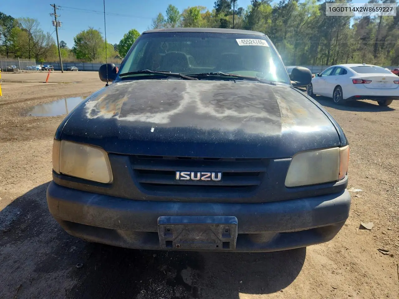 1998 Isuzu Hombre VIN: 1GGDT14X2W8659227 Lot: 55953606