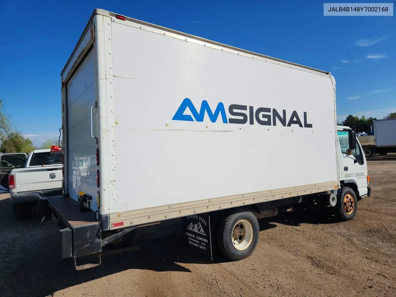 2000 Isuzu Npr Box Truck VIN: JALB4B148Y7002168 Lot: 51327536