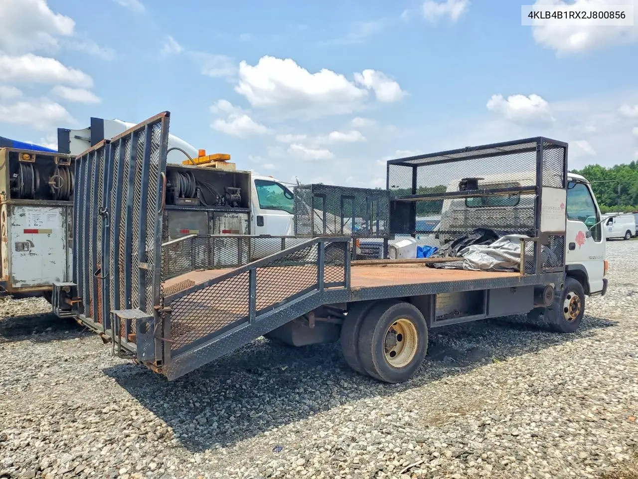 2002 Isuzu Npr VIN: 4KLB4B1RX2J800856 Lot: 59101646
