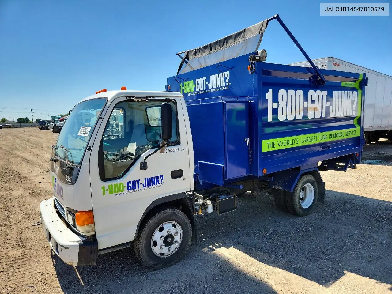 2004 Isuzu Npr Dump Truck VIN: JALC4B14547010579 Lot: 59742036