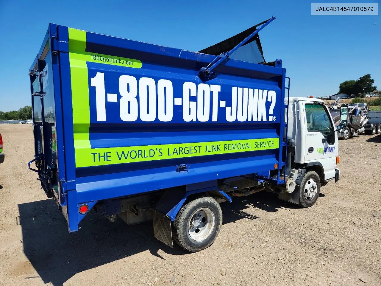 2004 Isuzu Npr Dump Truck VIN: JALC4B14547010579 Lot: 59742036