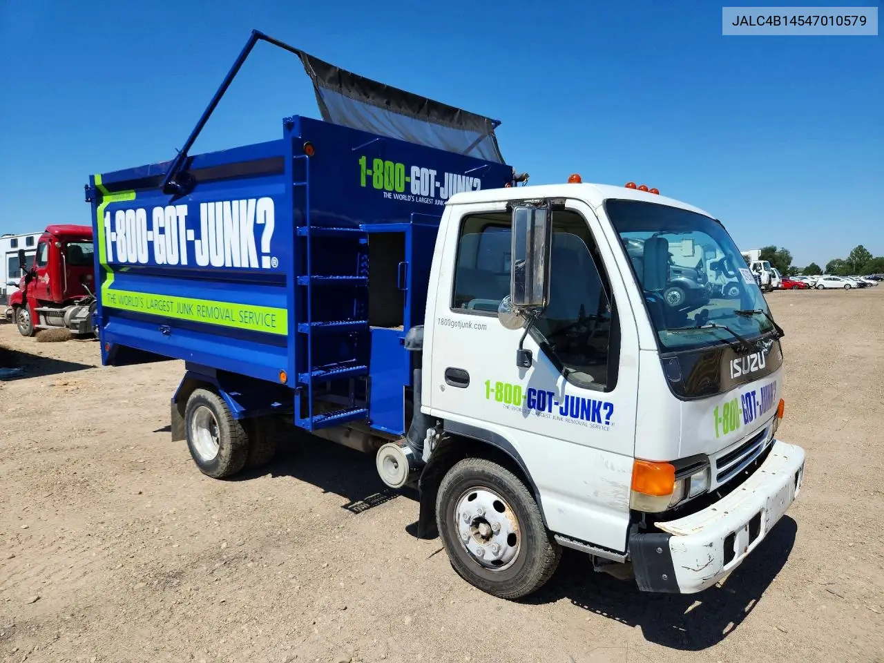 2004 Isuzu Npr Dump Truck VIN: JALC4B14547010579 Lot: 59742036