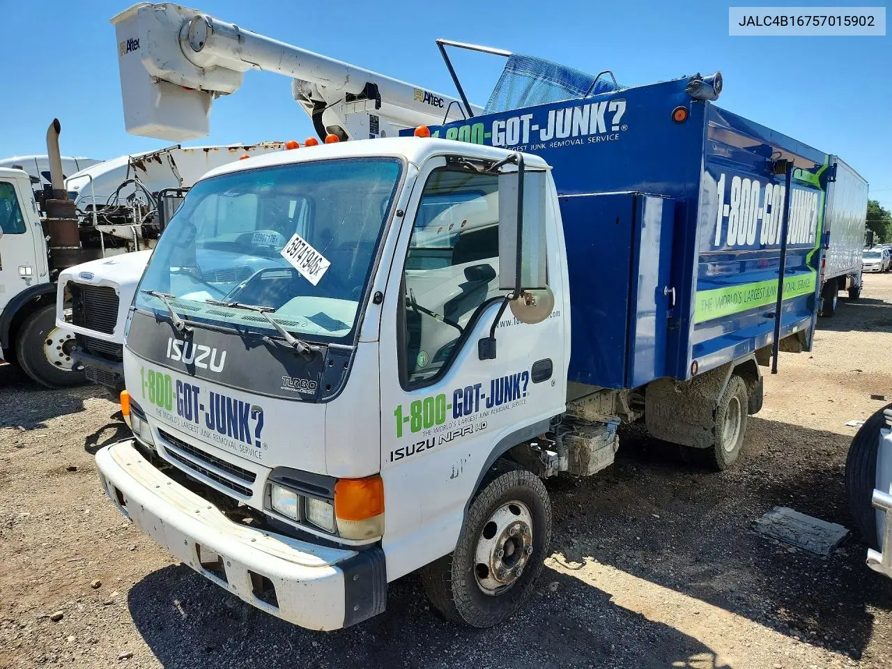 2005 Isuzu Npr Dump Truck VIN: JALC4B16757015902 Lot: 59741946