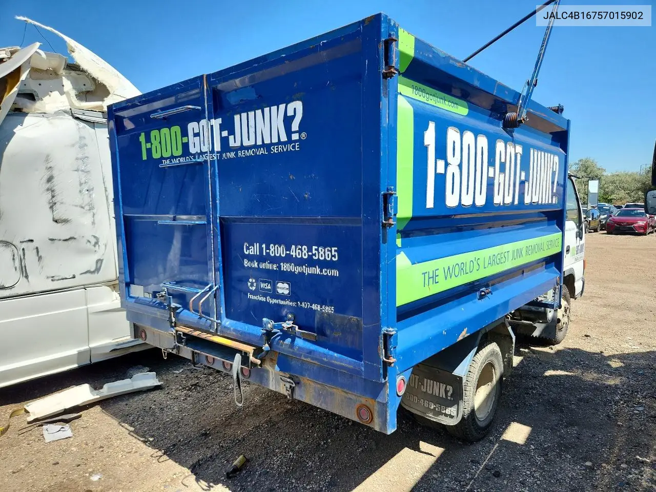 2005 Isuzu Npr Dump Truck VIN: JALC4B16757015902 Lot: 59741946