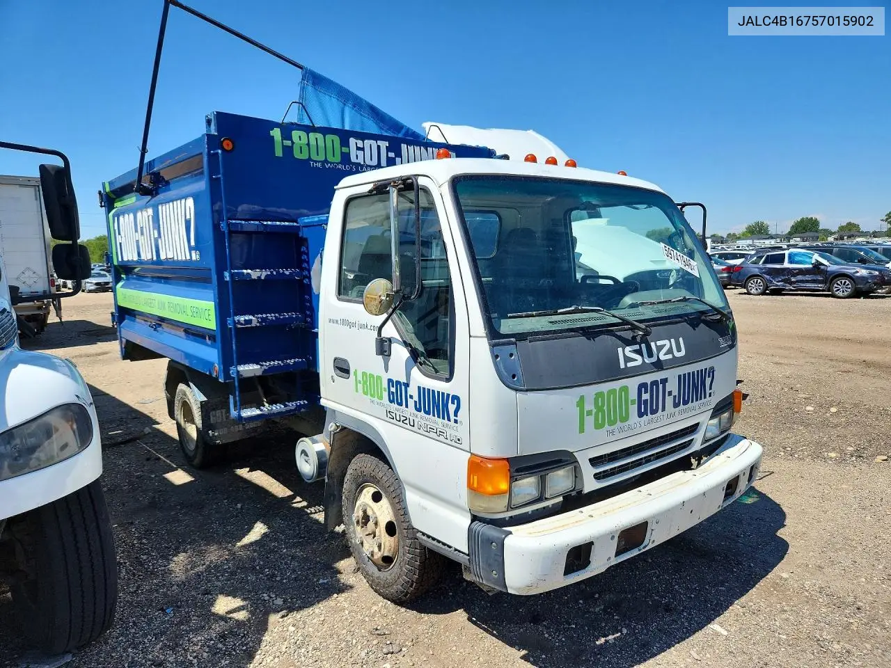 2005 Isuzu Npr Dump Truck VIN: JALC4B16757015902 Lot: 59741946
