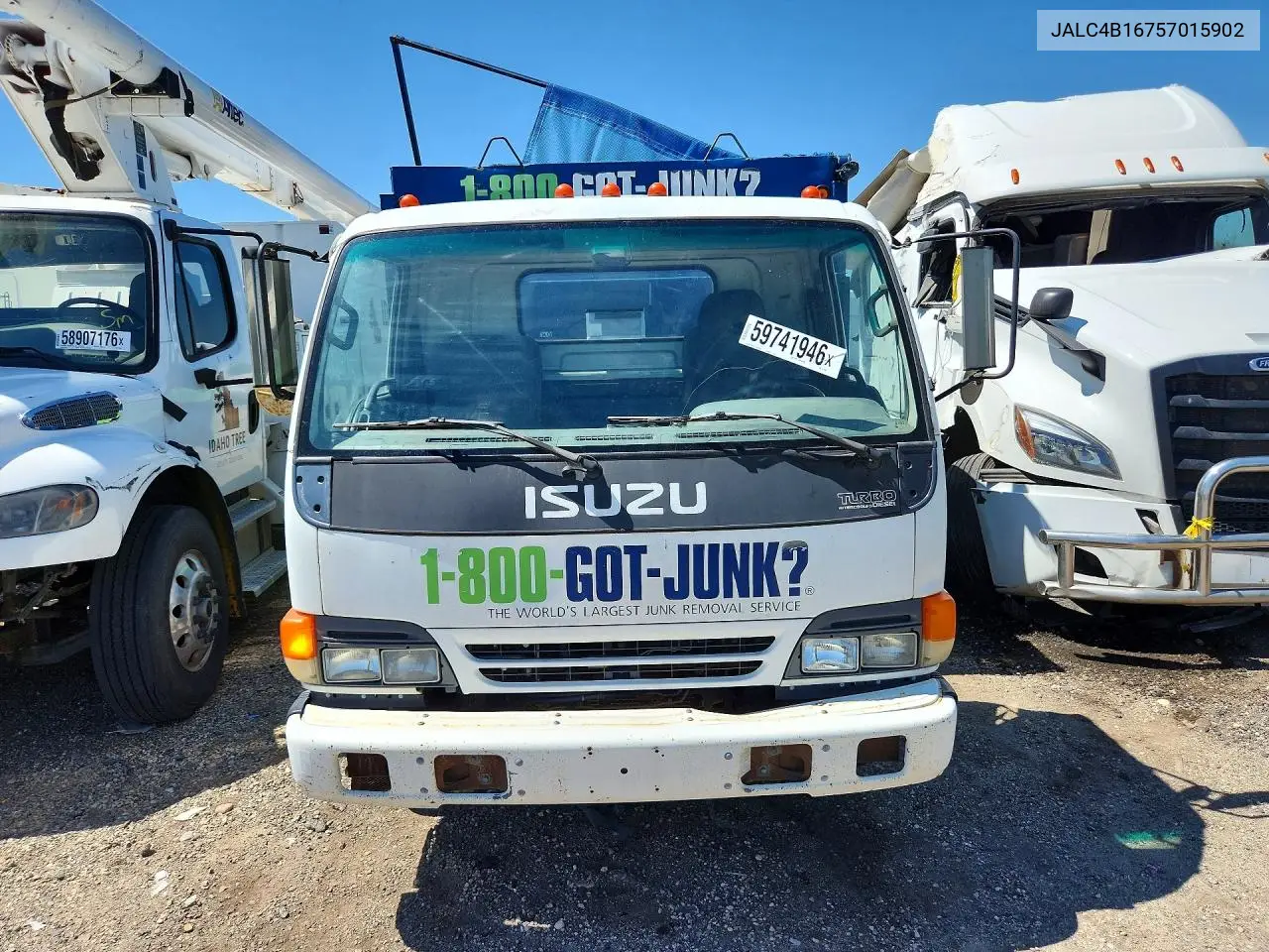 2005 Isuzu Npr Dump Truck VIN: JALC4B16757015902 Lot: 59741946