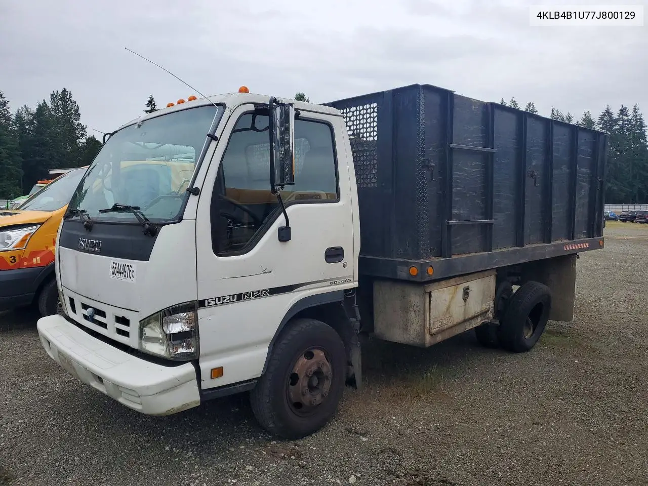 2007 Isuzu Npr Dump Truck VIN: 4KLB4B1U77J800129 Lot: 56444976