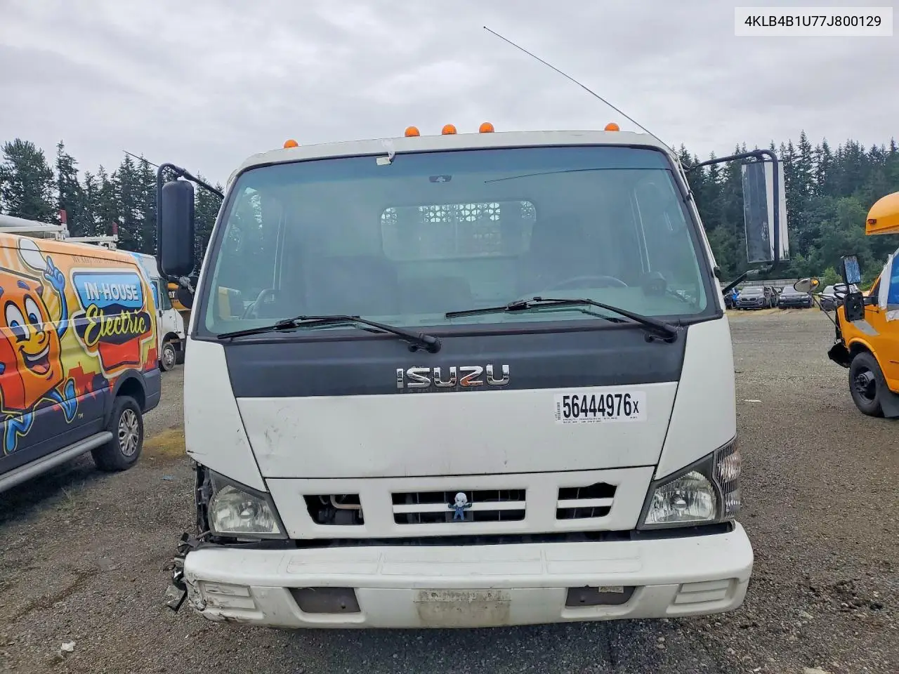 2007 Isuzu Npr Dump Truck VIN: 4KLB4B1U77J800129 Lot: 56444976