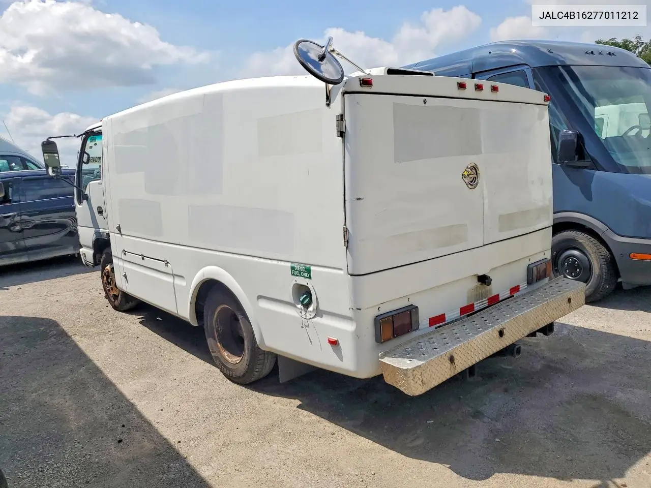 2007 Isuzu Npr VIN: JALC4B16277011212 Lot: 58700456