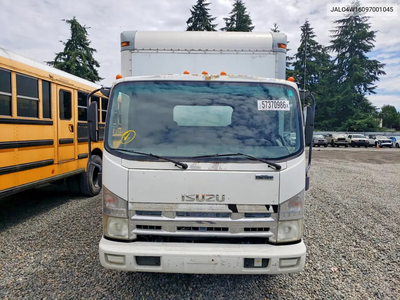 2009 Isuzu Npr VIN: JALC4W16097001045 Lot: 57370986