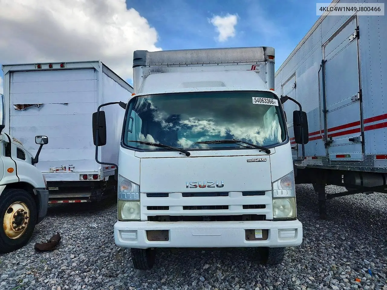2009 Isuzu Npr VIN: 4KLC4W1N49J800466 Lot: 58425956