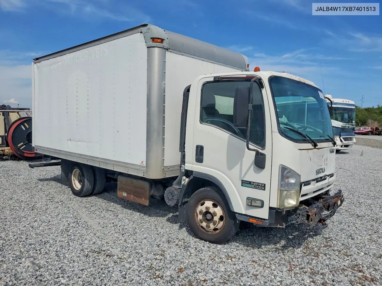 2011 Isuzu Npr - Box Truck VIN: JALB4W17XB7401513 Lot: 61465526
