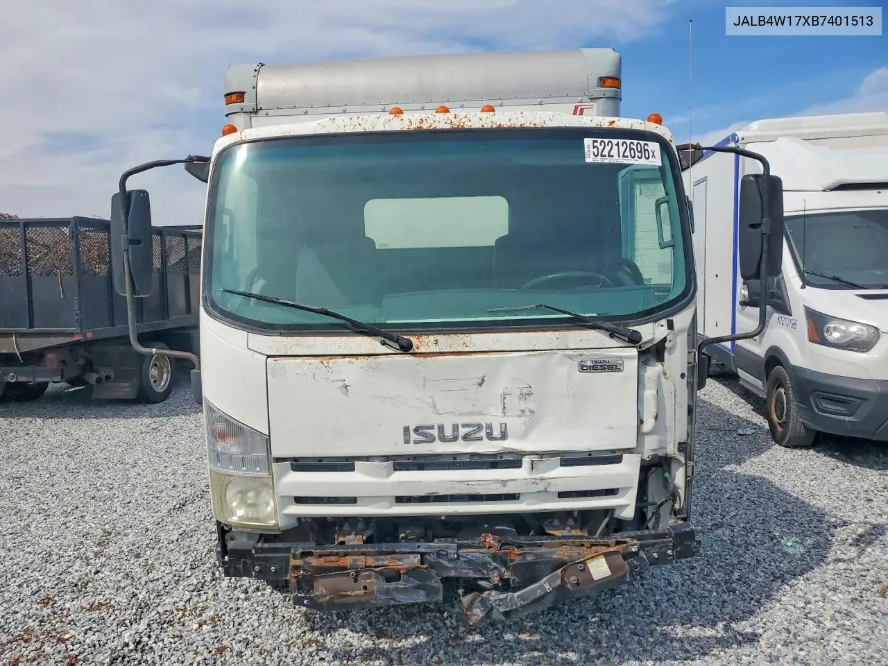 2011 Isuzu Npr - Box Truck VIN: JALB4W17XB7401513 Lot: 61465526
