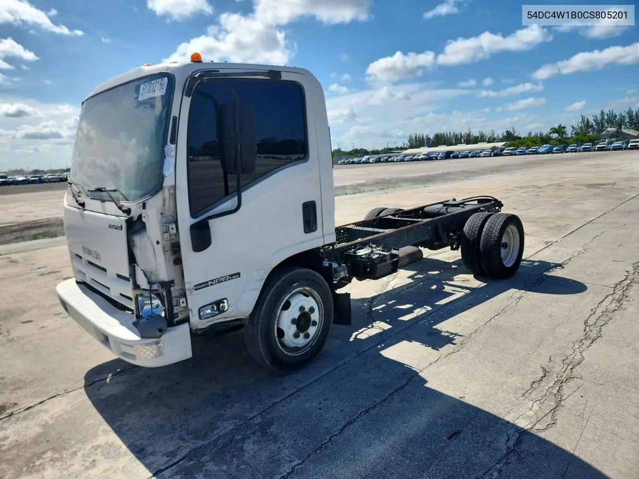 2012 Isuzu Npr Hd VIN: 54DC4W1B0CS805201 Lot: 51701216