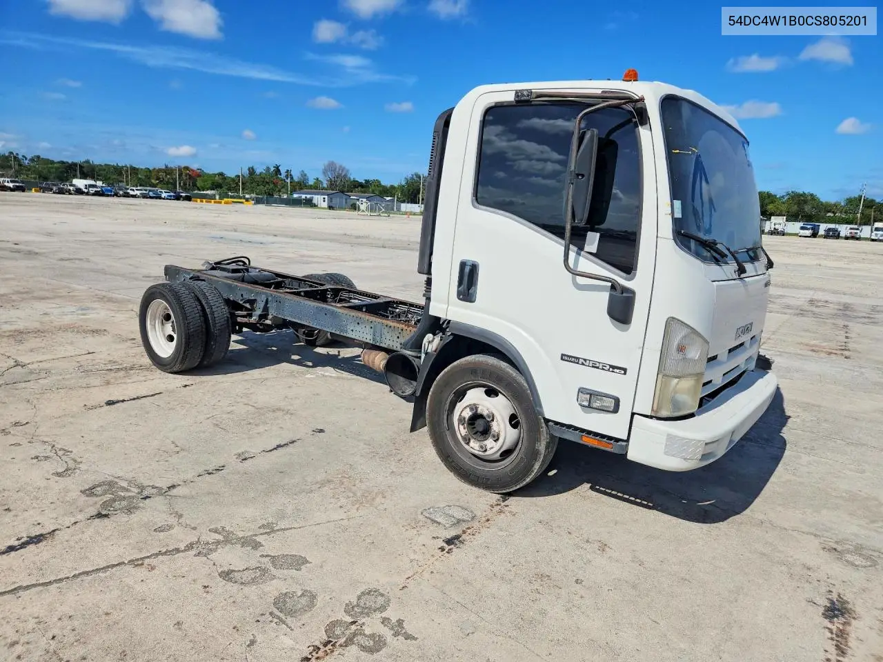 2012 Isuzu Npr Hd VIN: 54DC4W1B0CS805201 Lot: 51701216