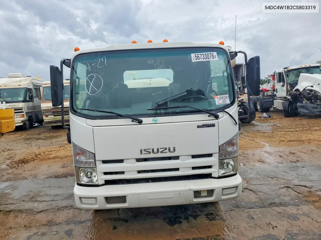 2012 Isuzu Npr Hd VIN: 54DC4W1B2CS803319 Lot: 56733076