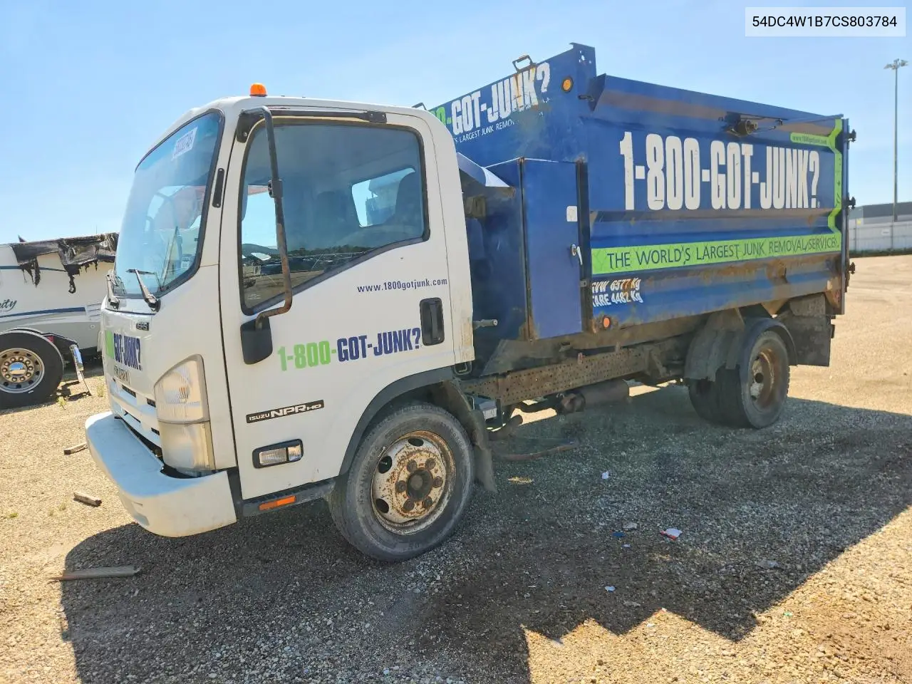 2012 Isuzu Npr Hd VIN: 54DC4W1B7CS803784 Lot: 58330746