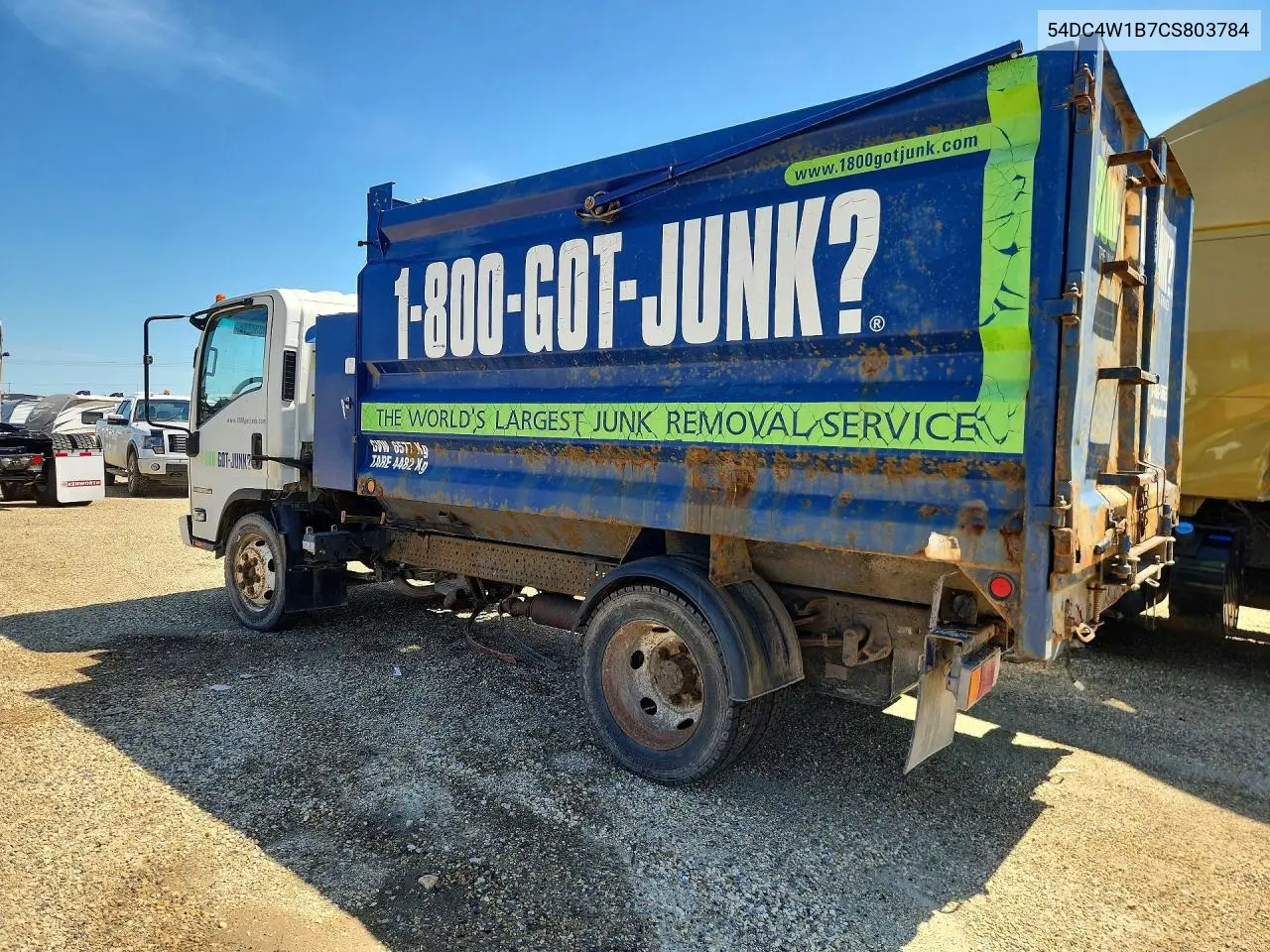 2012 Isuzu Npr Hd VIN: 54DC4W1B7CS803784 Lot: 58330746
