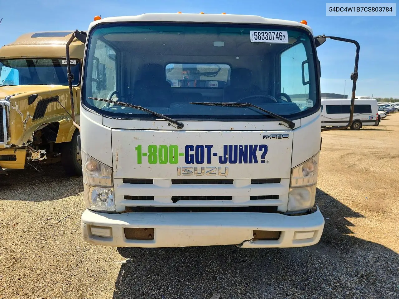 2012 Isuzu Npr Hd VIN: 54DC4W1B7CS803784 Lot: 58330746
