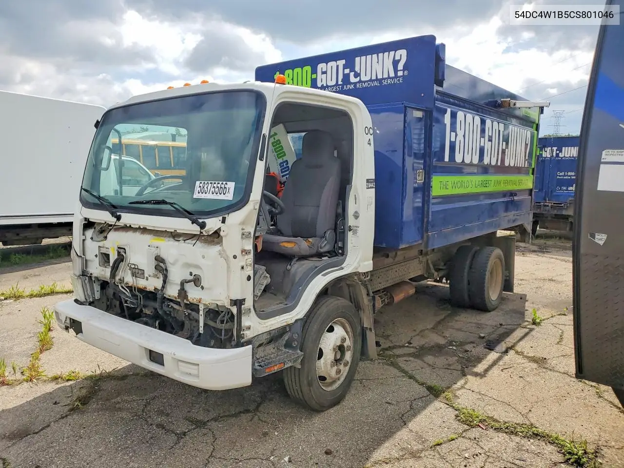 2012 Isuzu Npr Hd VIN: 54DC4W1B5CS801046 Lot: 58375566