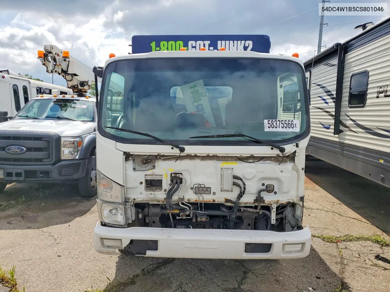 2012 Isuzu Npr Hd VIN: 54DC4W1B5CS801046 Lot: 58375566