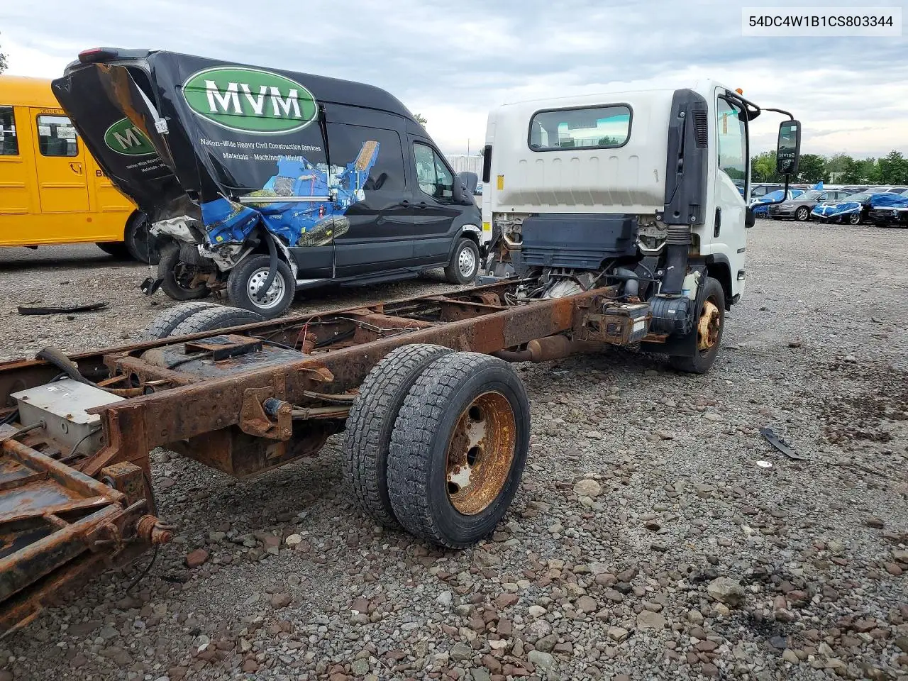 2012 Isuzu Npr Hd VIN: 54DC4W1B1CS803344 Lot: 58951716