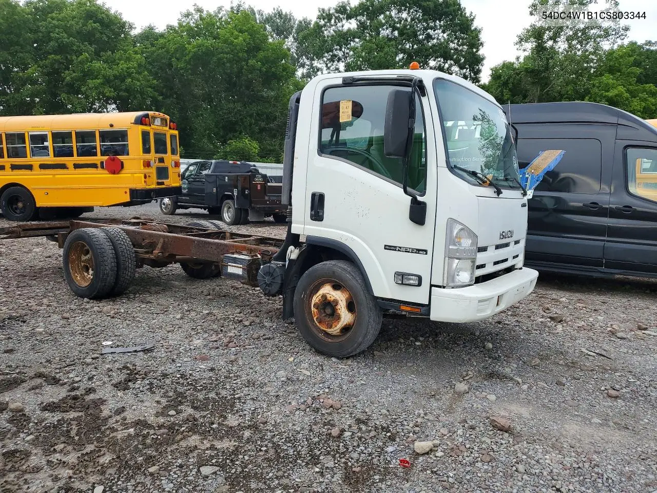 2012 Isuzu Npr Hd VIN: 54DC4W1B1CS803344 Lot: 58951716
