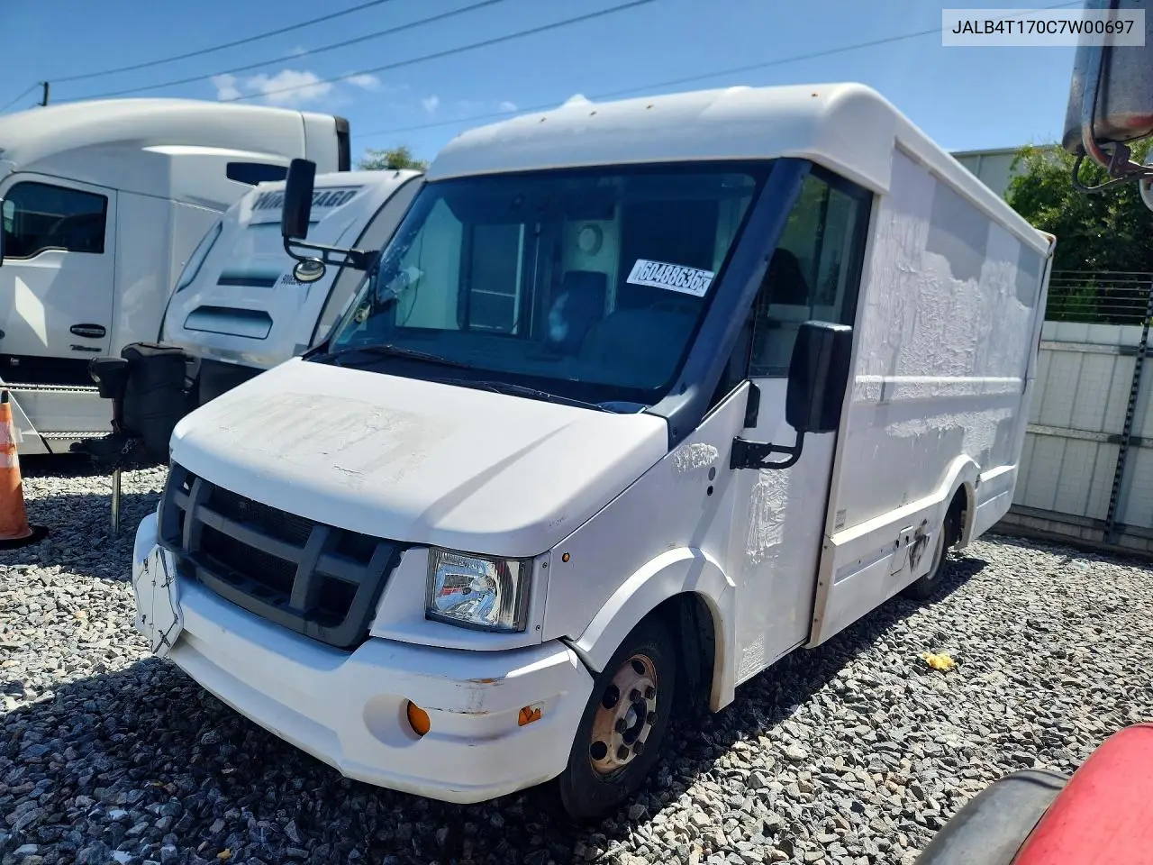 2012 Isuzu Npr Delivery Van VIN: JALB4T170C7W00697 Lot: 60488636
