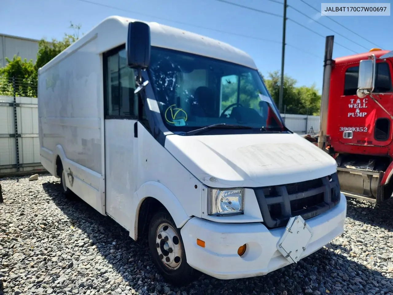2012 Isuzu Npr Delivery Van VIN: JALB4T170C7W00697 Lot: 60488636
