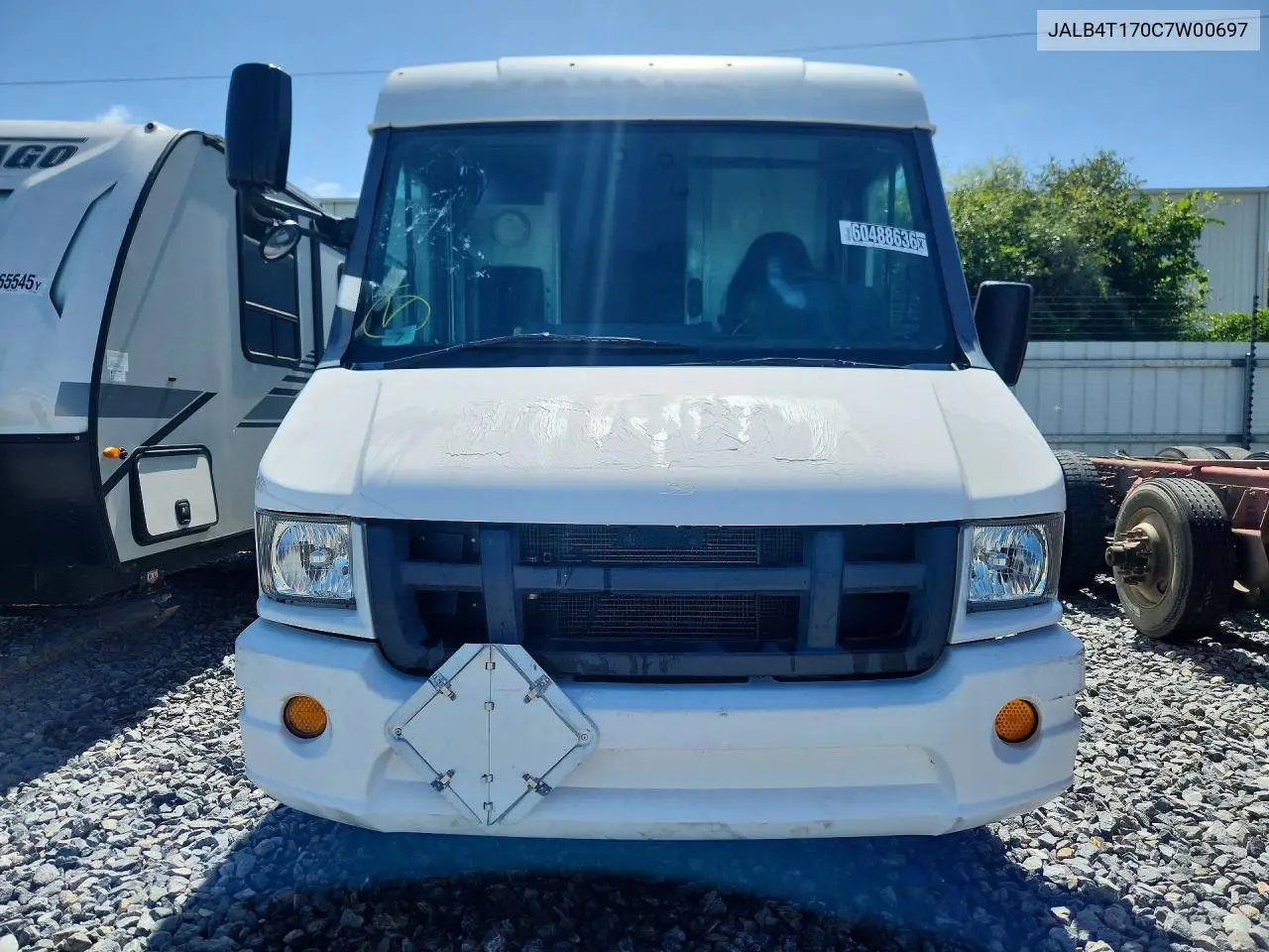 2012 Isuzu Npr Delivery Van VIN: JALB4T170C7W00697 Lot: 60488636