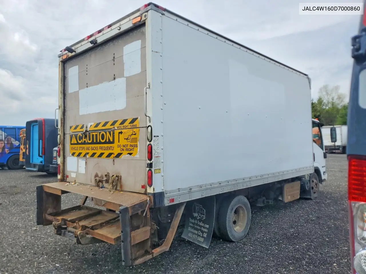 2013 Isuzu Npr Hd Box Truck VIN: JALC4W160D7000860 Lot: 50388476
