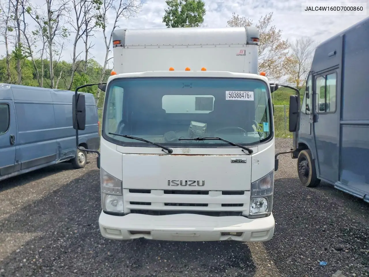 2013 Isuzu Npr Hd Box Truck VIN: JALC4W160D7000860 Lot: 50388476