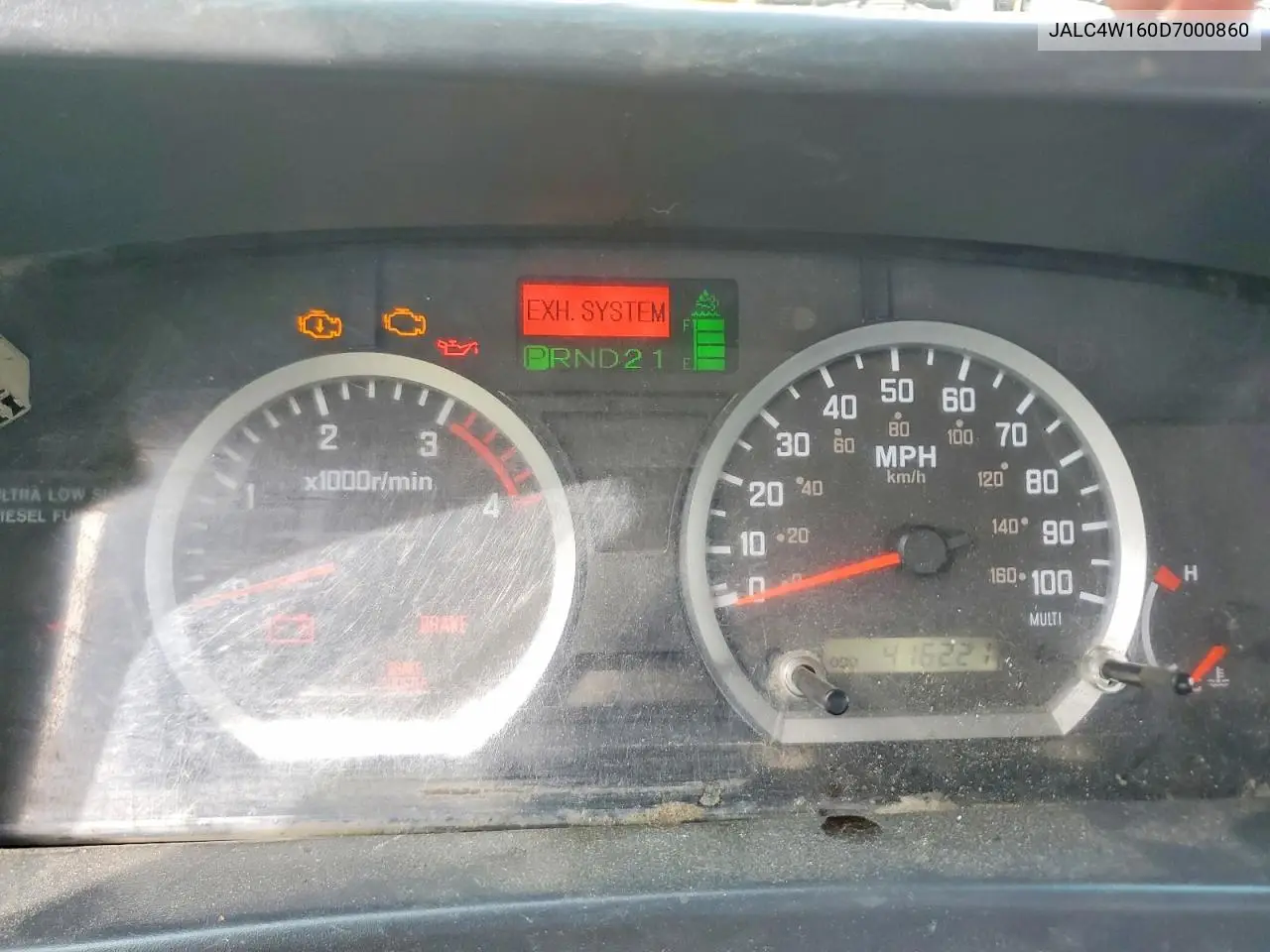2013 Isuzu Npr Hd Box Truck VIN: JALC4W160D7000860 Lot: 50388476