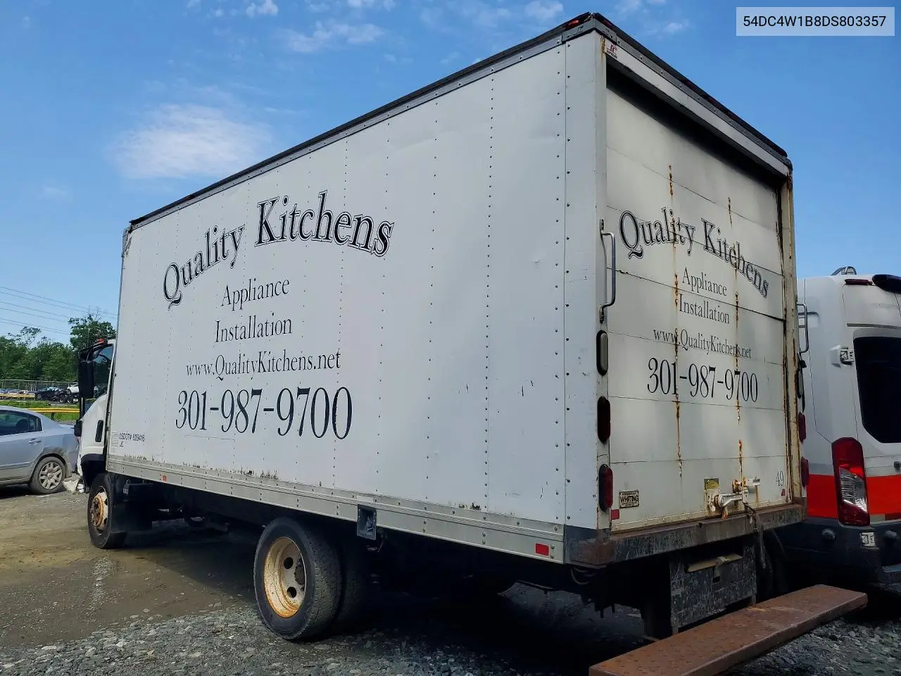 2013 Isuzu Npr Hd VIN: 54DC4W1B8DS803357 Lot: 54971196
