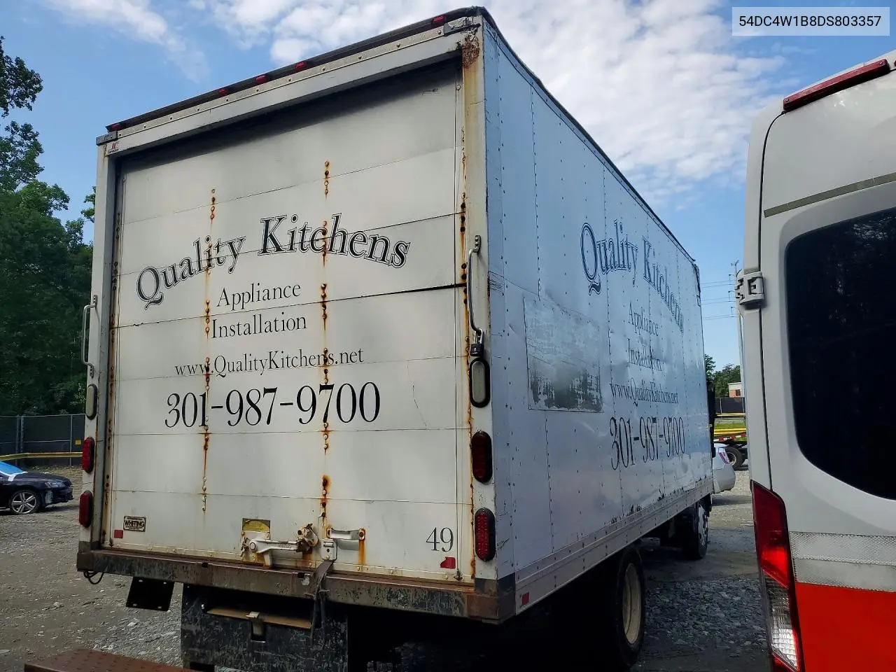 2013 Isuzu Npr Hd VIN: 54DC4W1B8DS803357 Lot: 54971196