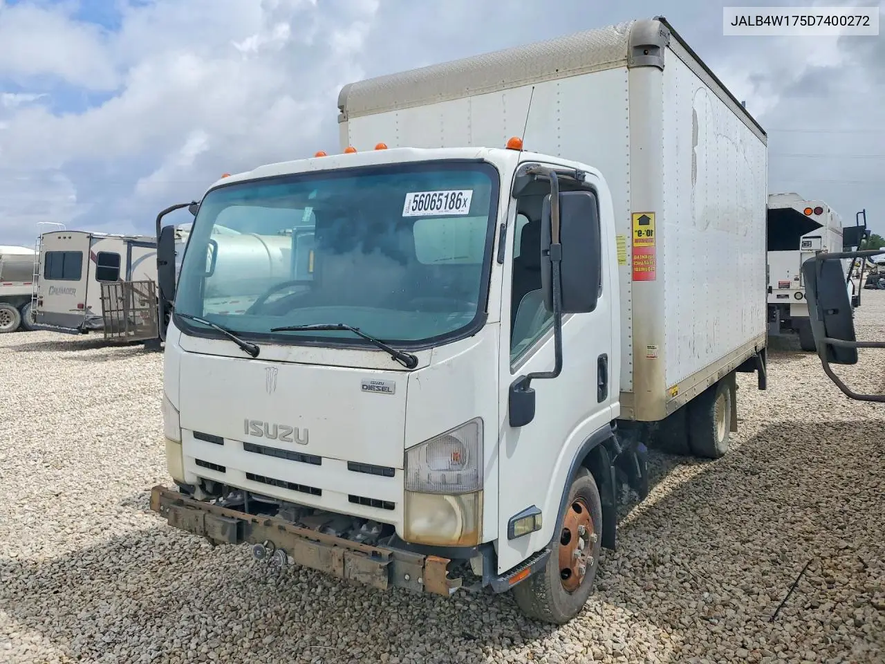 2013 Isuzu Npr Box Truck VIN: JALB4W175D7400272 Lot: 56065186