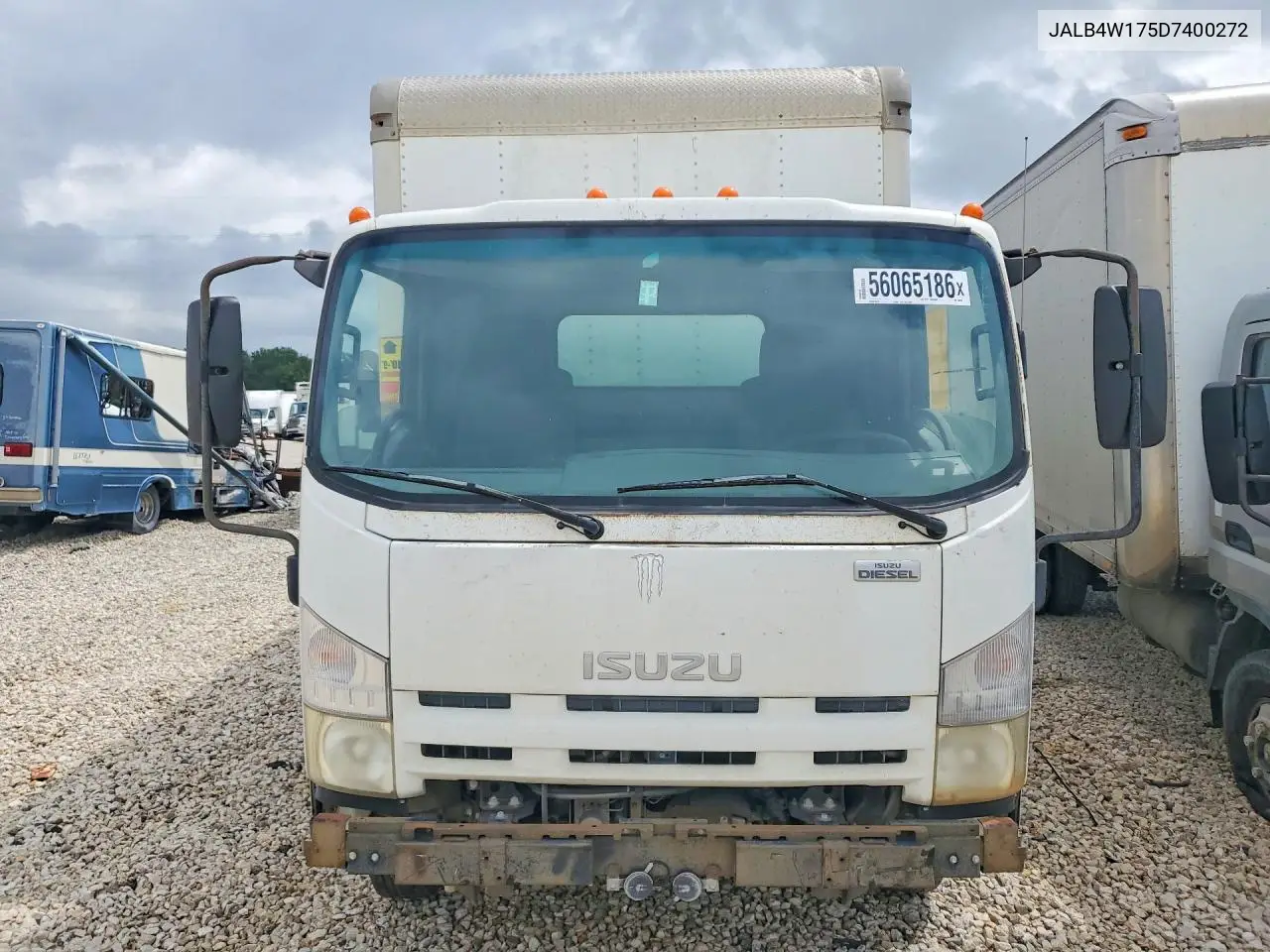 2013 Isuzu Npr Box Truck VIN: JALB4W175D7400272 Lot: 56065186
