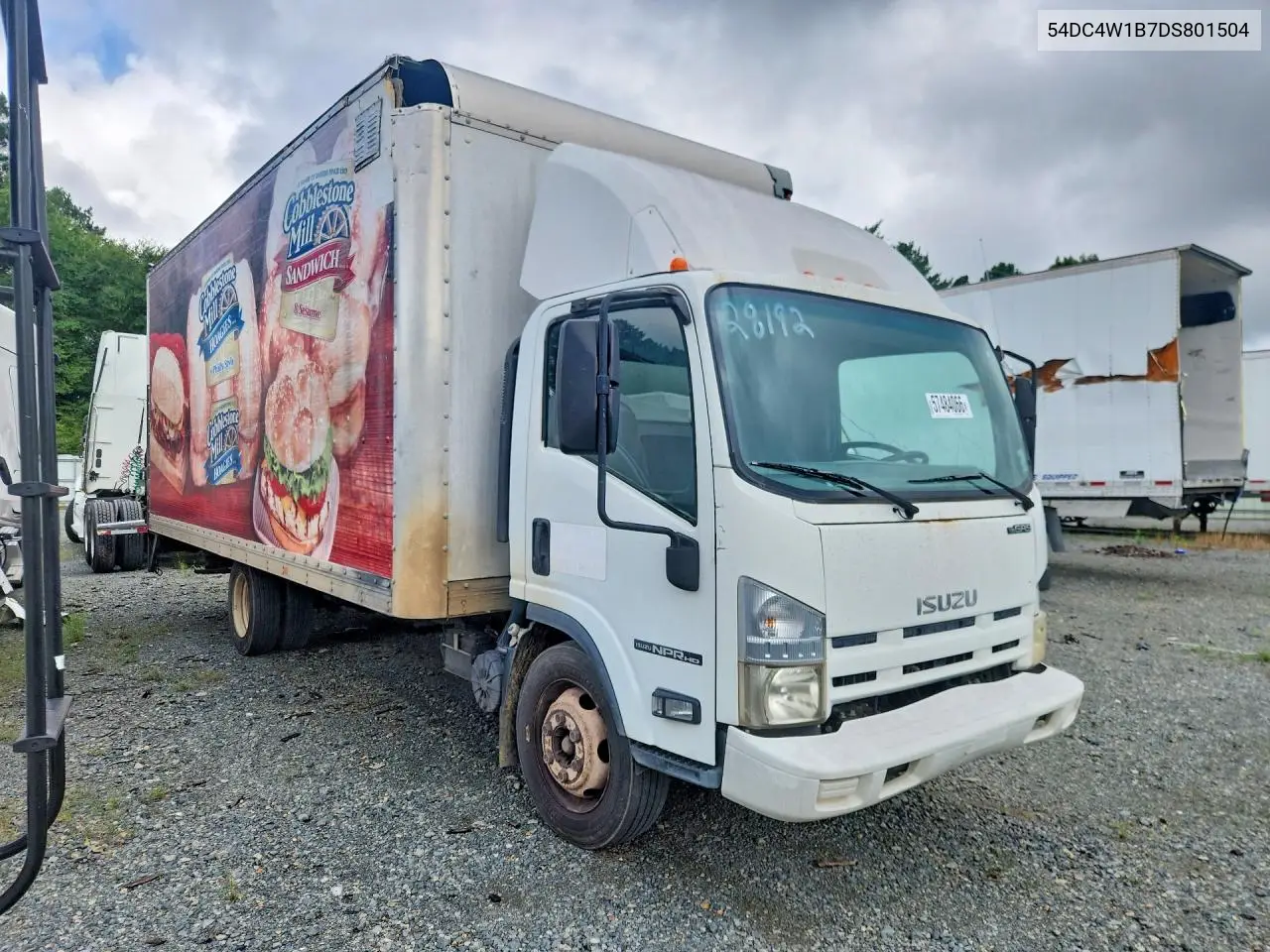 2013 Isuzu Npr Hd VIN: 54DC4W1B7DS801504 Lot: 57484066