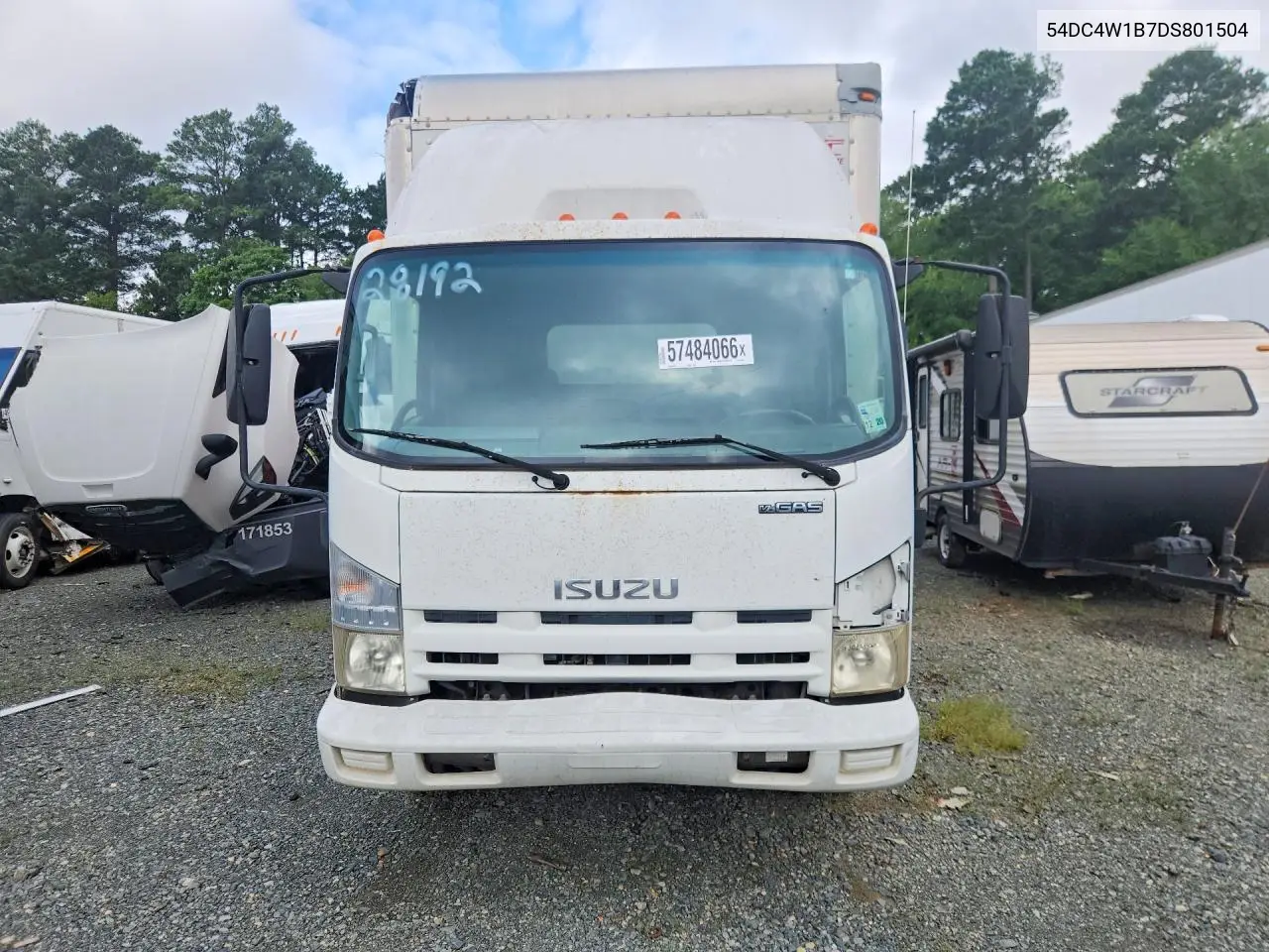 2013 Isuzu Npr Hd VIN: 54DC4W1B7DS801504 Lot: 57484066