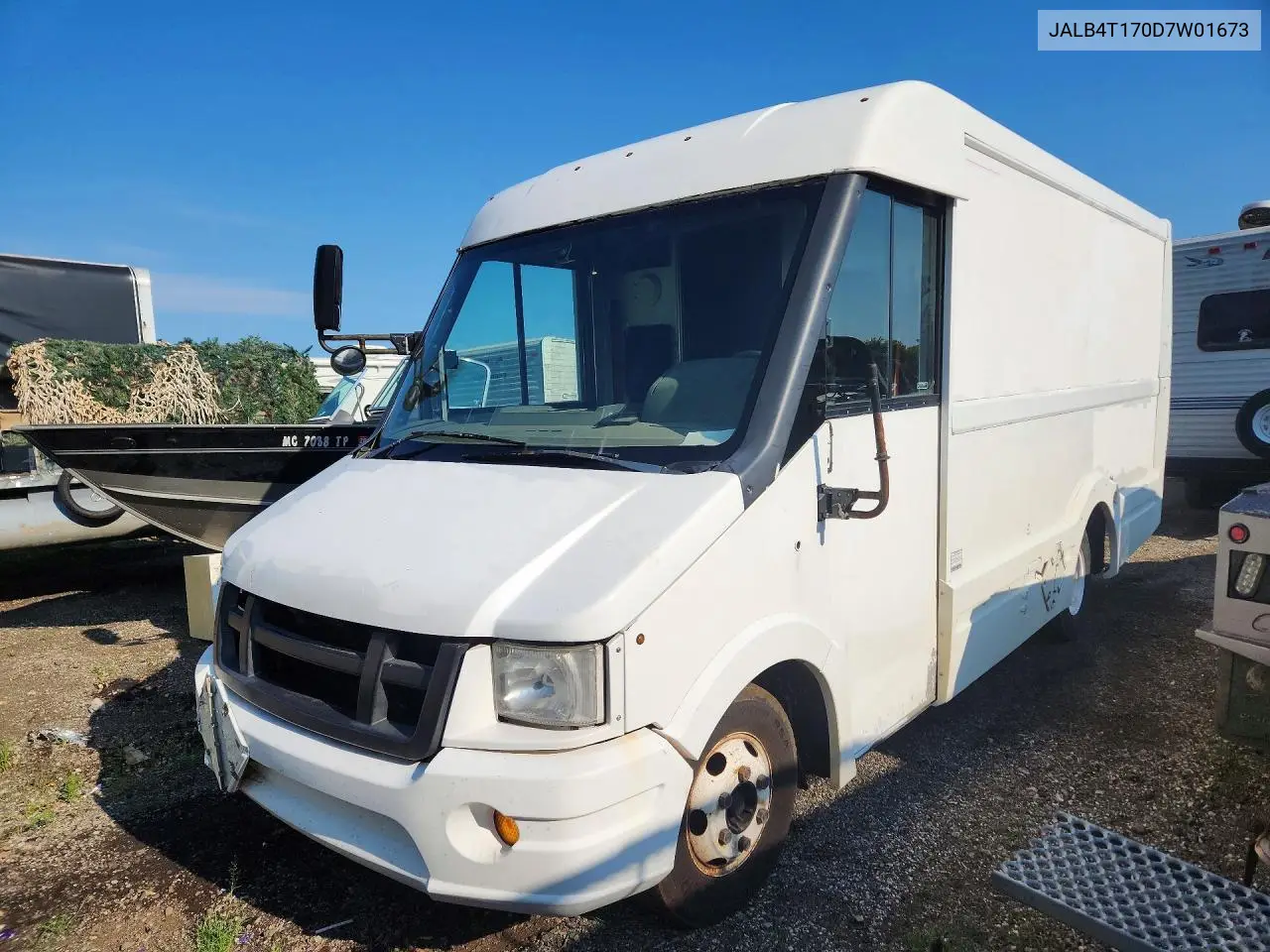 2013 Isuzu Npr Hd Delivery Van VIN: JALB4T170D7W01673 Lot: 58372276