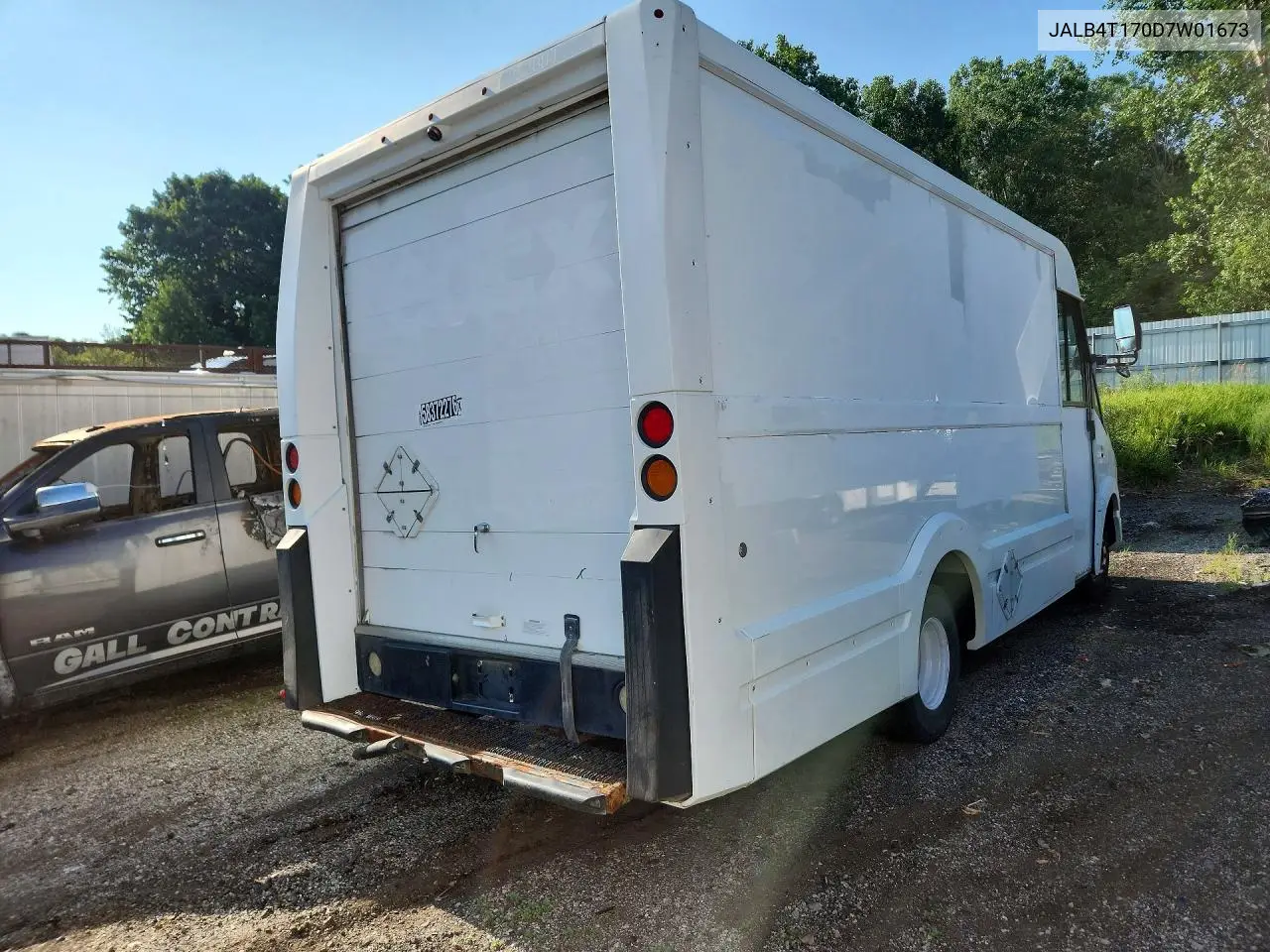 2013 Isuzu Npr Hd Delivery Van VIN: JALB4T170D7W01673 Lot: 58372276