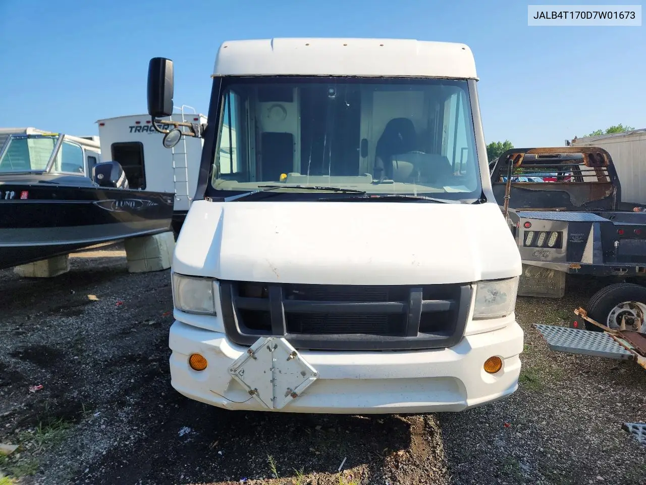 2013 Isuzu Npr Hd Delivery Van VIN: JALB4T170D7W01673 Lot: 58372276