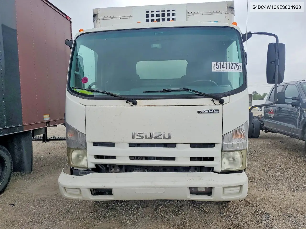 2014 Isuzu Npr Hd Refrigerated Box Truck VIN: 54DC4W1C9ES804933 Lot: 51411276