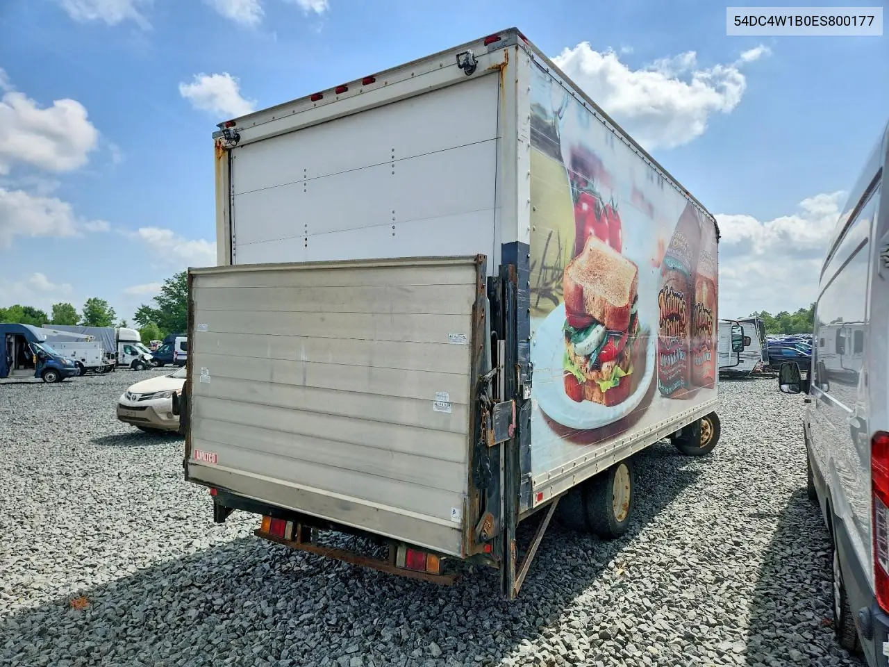 2014 Isuzu Npr Hd Delivery Truck VIN: 54DC4W1B0ES800177 Lot: 58417736